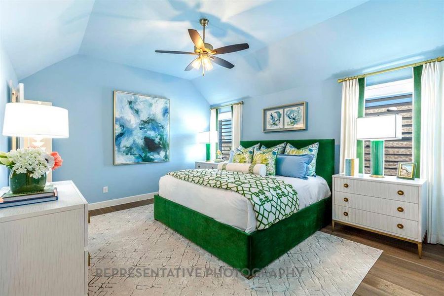 Furnished interior view inside a new home in StarView, Prosper (Image 3).