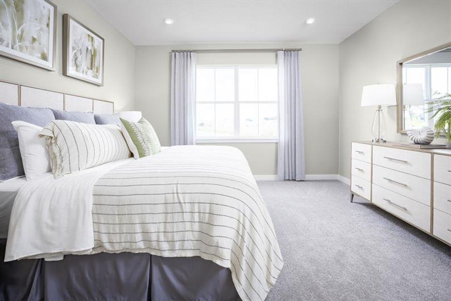 Representative furnished interior of a home built from the Brooks by Ryan Homes in Cedar Landings, Leesburg (Image 7).