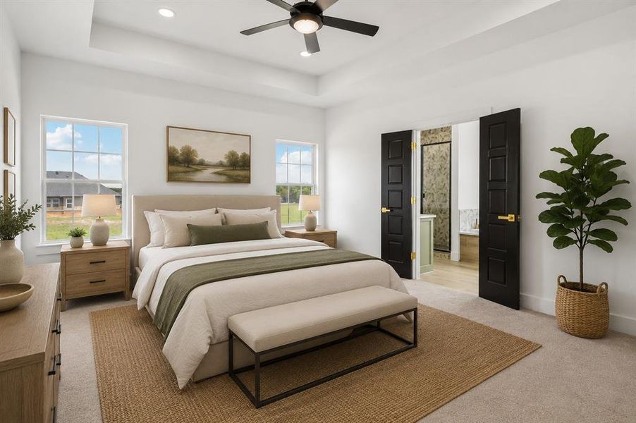 Furnished interior view inside a new home in , Godley (Image 13). Furnished interior view inside a new home in , Godley (Image 13).