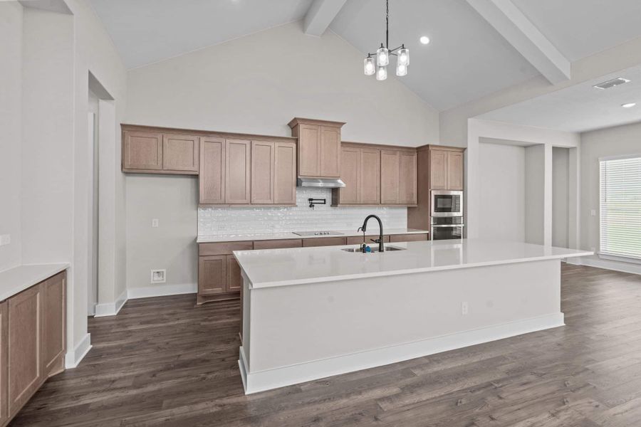 Furnished interior view inside a new home in Sienna Lakes, San Antonio (Image 8).