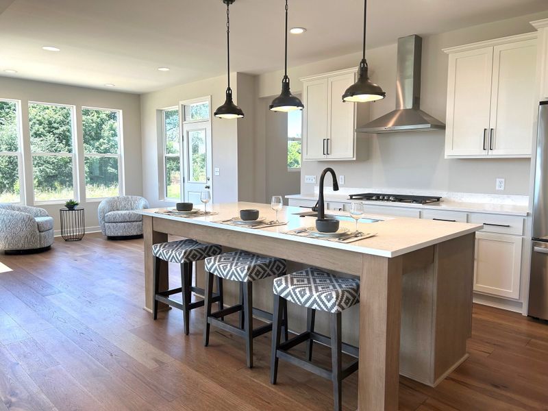 Representative furnished interior of a home built from the The Georgetown II by Norfolk Homes in Coronado Estates, Jackson (Image 11).