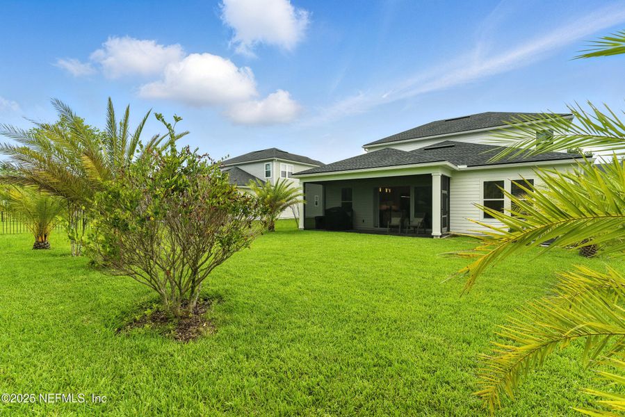Exterior details and patio area of a home in , St. Johns (Image 21).