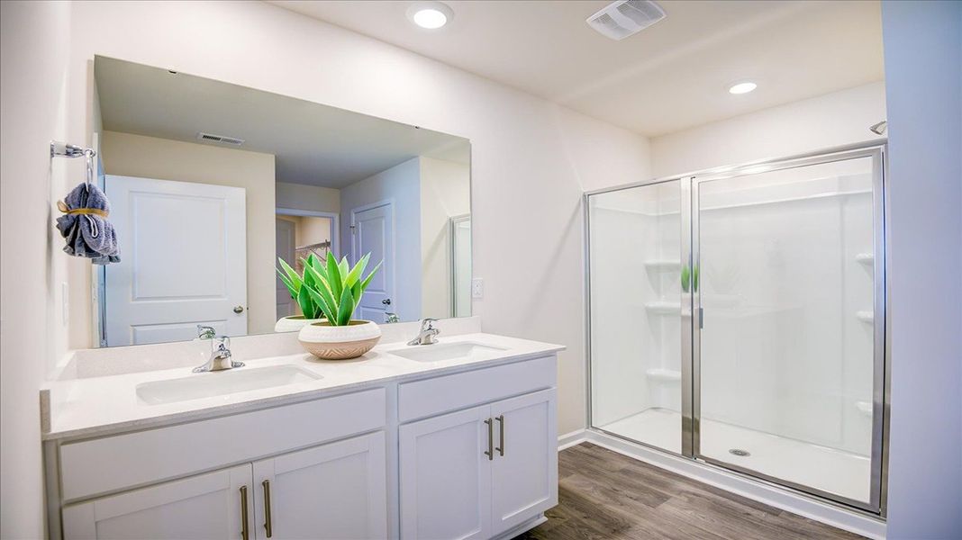 Furnished interior view inside a new home in Bynum Farms, Farmville (Image 31).