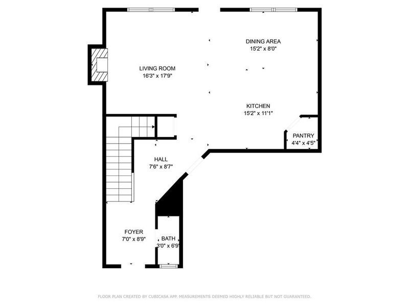 2D floor plan layout of this home in , Atlanta, GA (Image 5).
