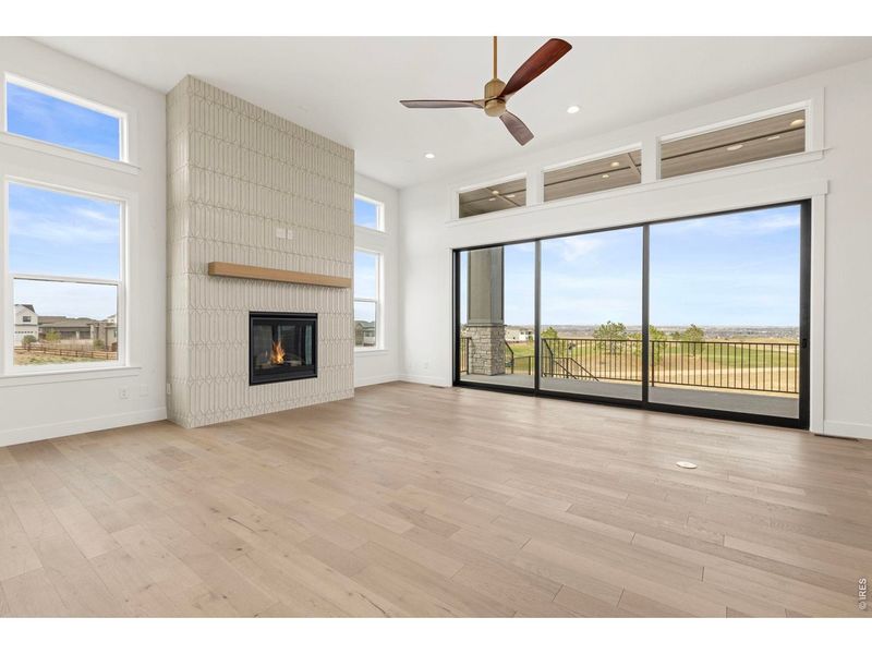 Spacious, unfurnished interior of a new home in RainDance, Windsor (Image 36).