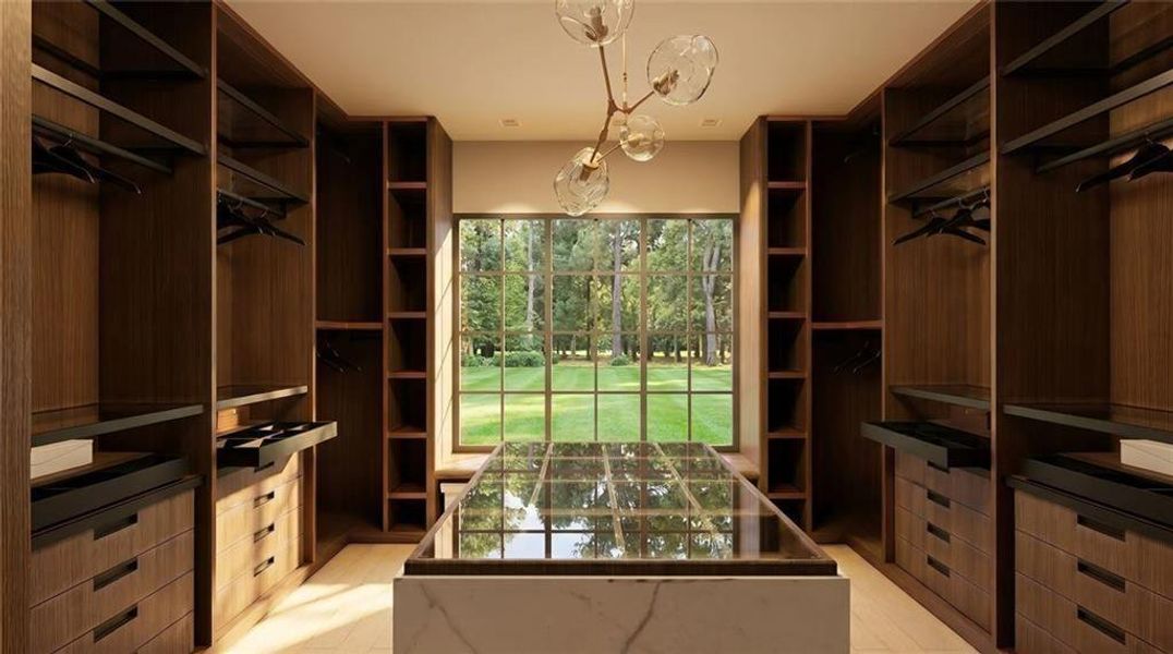Furnished interior view inside a new home in , Alpharetta (Image 10).