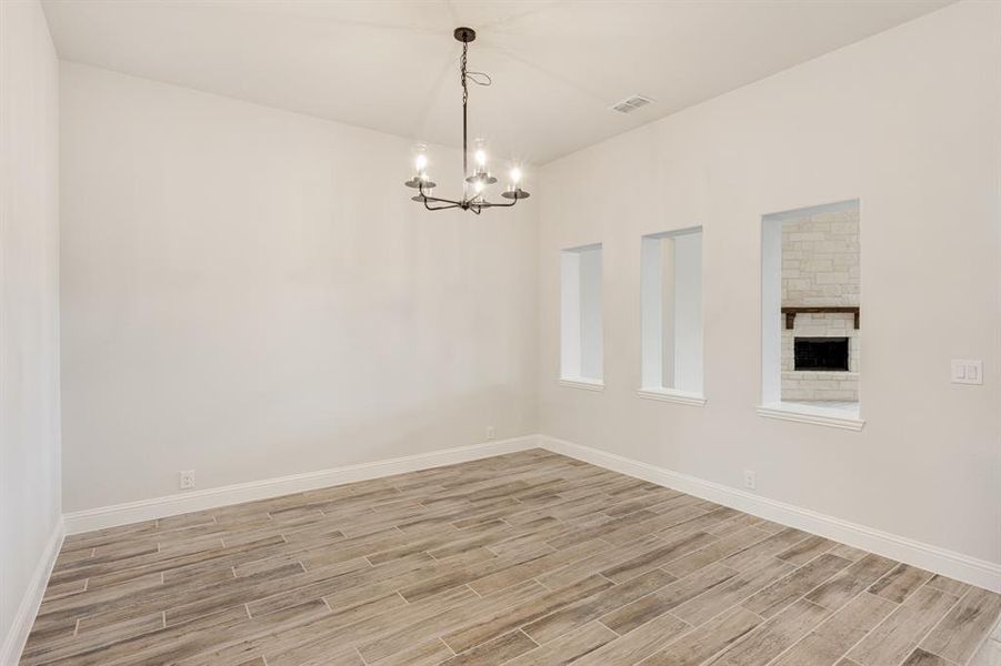 Spacious, unfurnished interior of a new home in Villages of Walnut Grove, Midlothian (Image 19).