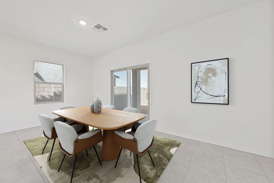 Representative furnished interior of a home built from the Supernova by Starlight Homes in Stonebridge Manor, Waddell (Image 4).