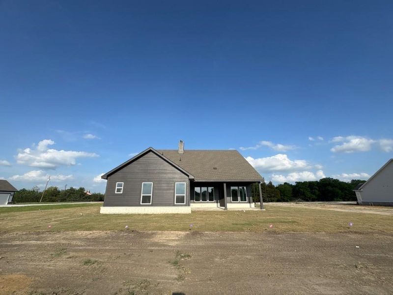 Exterior details and patio area of a home in Terra Escalante, Blue Ridge (Image 21).