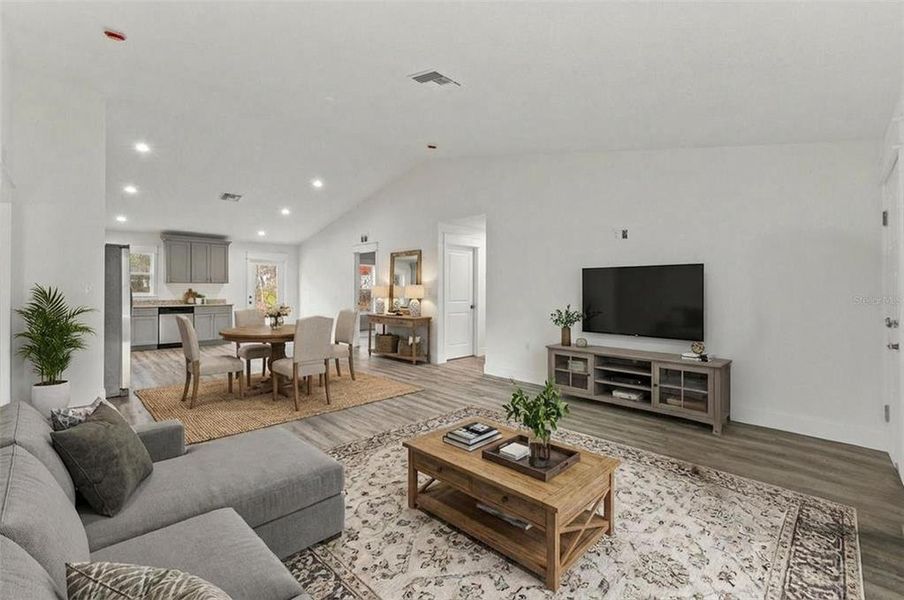 Furnished interior view inside a new home in , Weeki Wachee (Image 15).