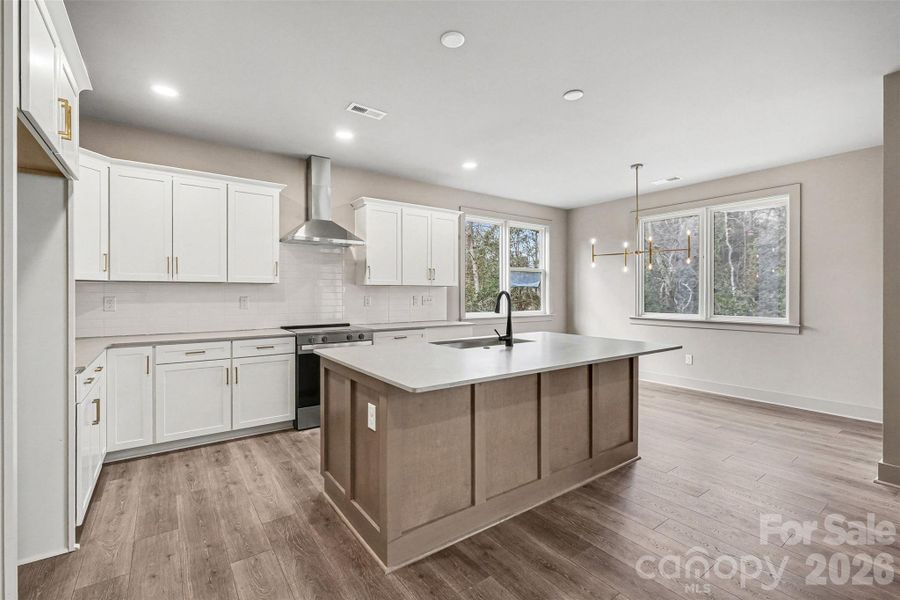 Furnished interior view inside a new home in , Charlotte (Image 10).