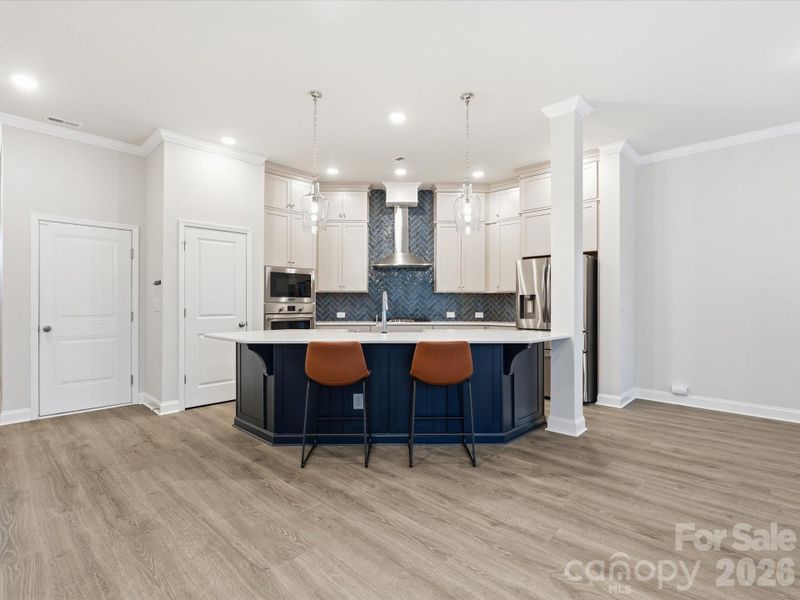 Furnished interior view inside a new home in , Cornelius (Image 13).