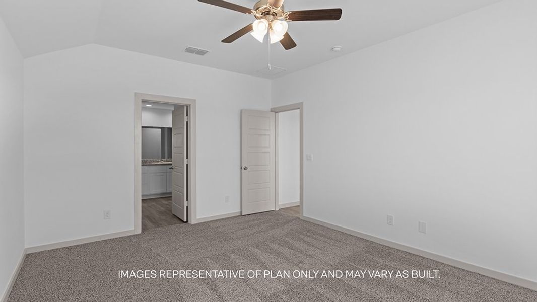 Spacious, unfurnished interior of a new home in Viridian, Lubbock (Image 12).
