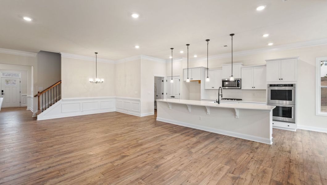Representative furnished interior of a home built from the AZALEA by D.R. Horton in Whitehawk Meadows, Travelers Rest (Image 7).