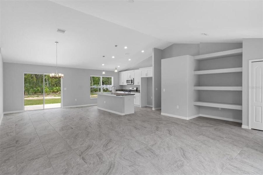 Spacious, unfurnished interior of a new home in , Brooksville (Image 28).
