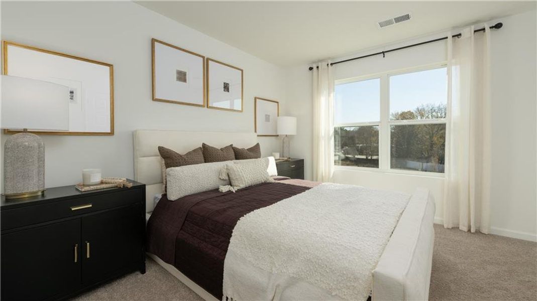 Furnished interior view inside a new home in Mableton Station, Mableton (Image 25).