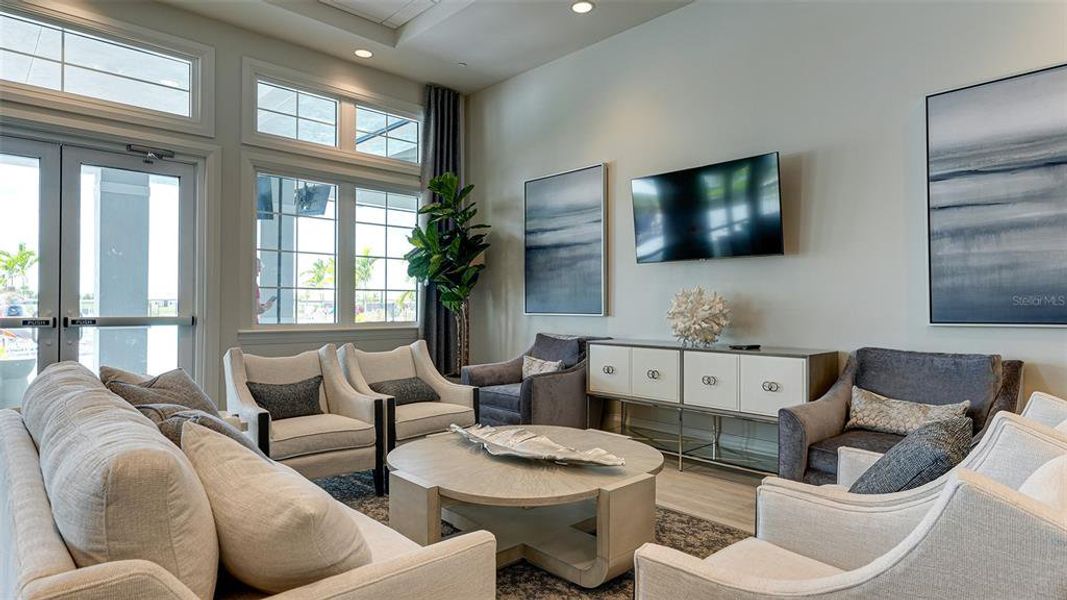 Furnished interior view inside a new home in Lorraine Lakes at Lakewood Ranch, Lakewood Ranch (Image 40).