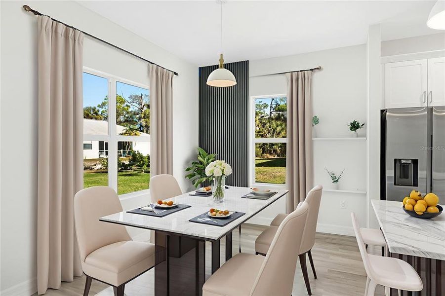 Furnished interior view inside a new home in , North Port (Image 12).