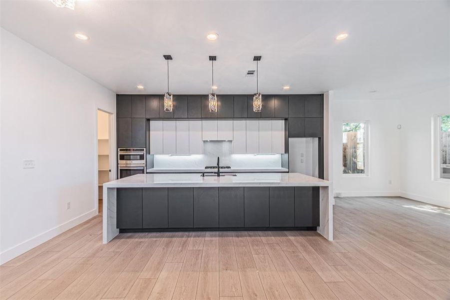 Furnished interior view inside a new home in , Dallas (Image 11).