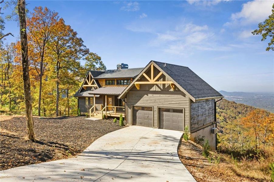 Front exterior of a new home in , Jasper, GA, highlighting curb appeal (Image 1).