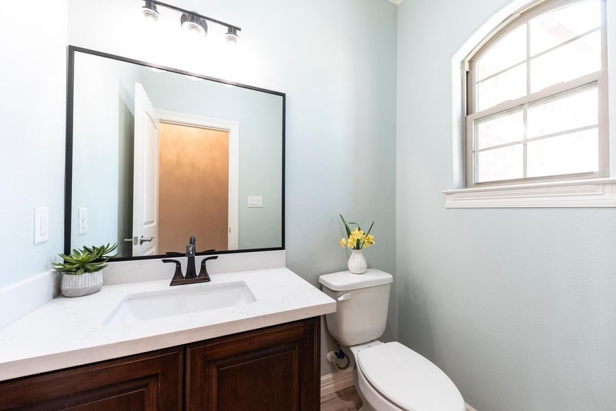 Furnished interior view inside a new home in , Beaumont (Image 8).