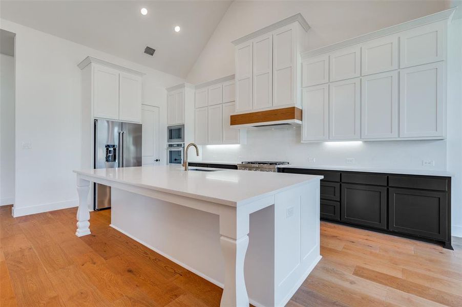 Furnished interior view inside a new home in , Prosper (Image 10). Furnished interior view inside a new home in , Prosper (Image 10).