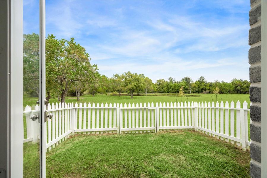Exterior details and patio area of a home in , Fulshear (Image 3).