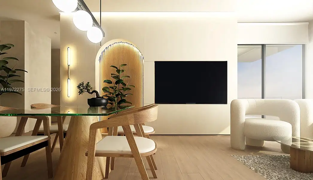 Furnished interior view inside a new home in , North Miami (Image 5).