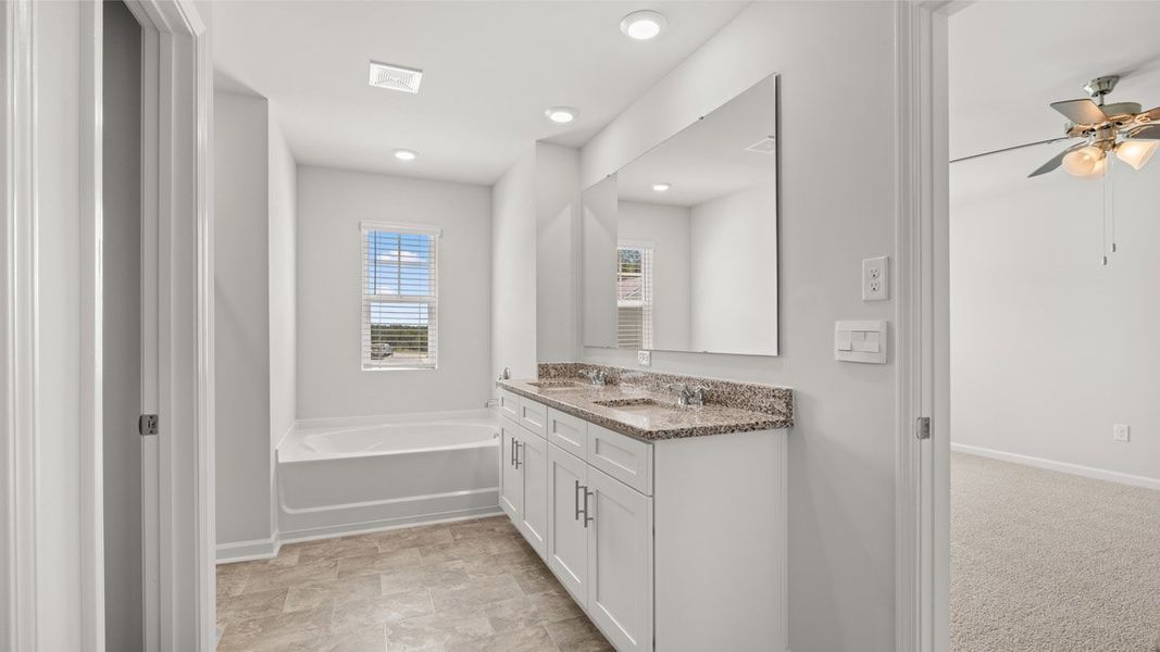 Furnished interior view inside a new home in Southwind Village, Evans (Image 14). Furnished interior view inside a new home in Southwind Village, Evans (Image 14).