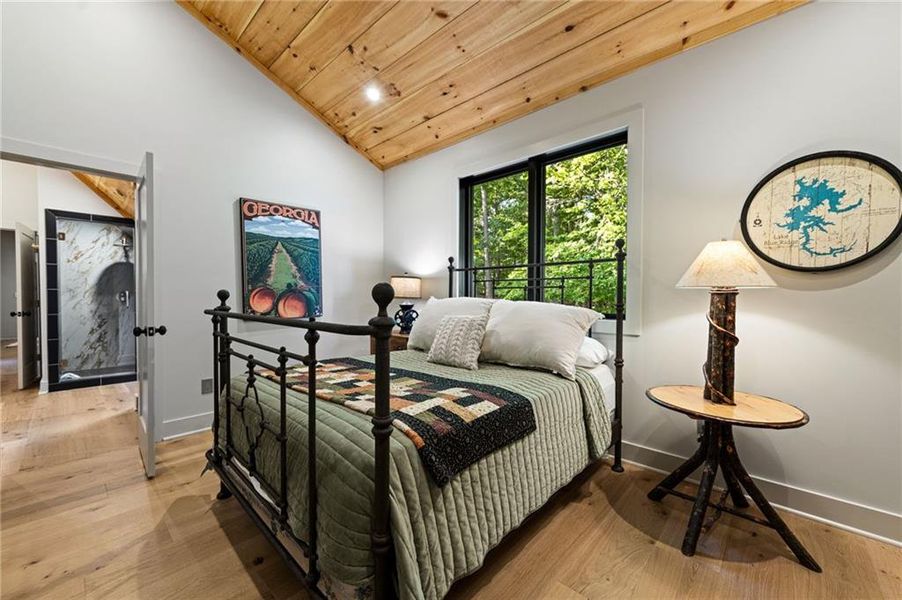 Furnished interior view inside a new home in , Morganton (Image 19).