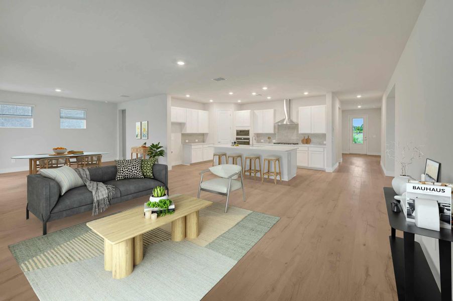 The Bella Vista - Family Room The Bella Vista - Family Room