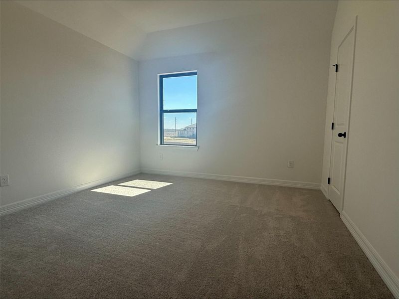 Construction progress - Third bedroom