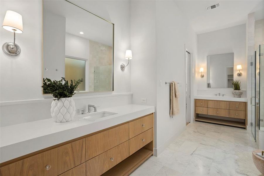 Furnished interior view inside a new home in , Dallas (Image 12). Furnished interior view inside a new home in , Dallas (Image 12).