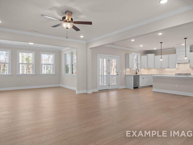 Spacious, unfurnished interior of a new home in Tobacco Road, Angier (Image 19).