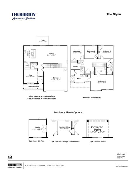 2D floor plan layout of this home in Chapman Village, Conway, SC (Image 5).