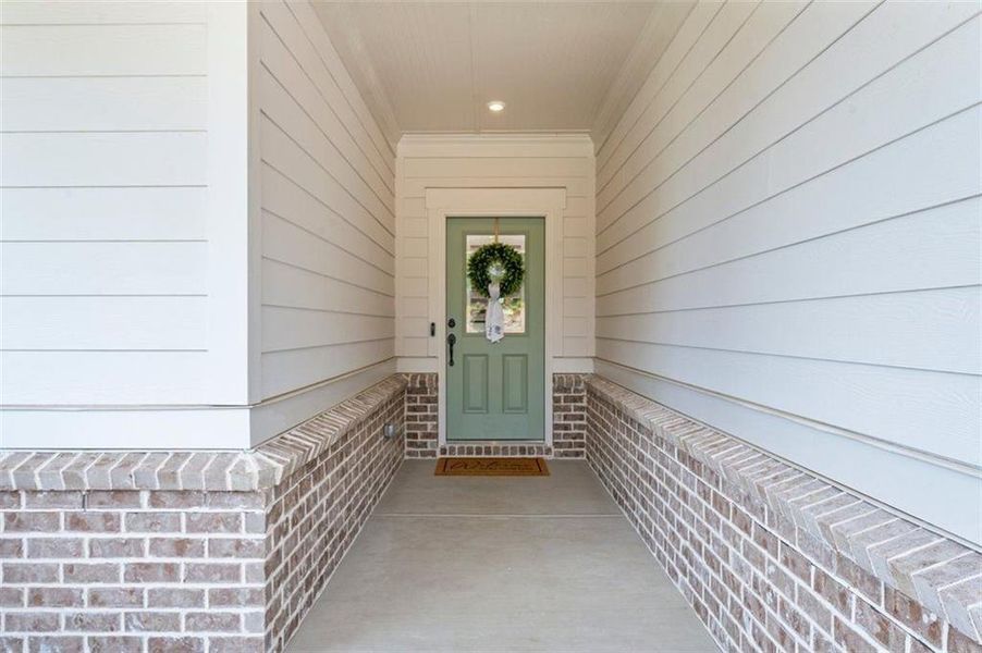 Exterior details and patio area of a home in , Hoschton (Image 2). Exterior details and patio area of a home in , Hoschton (Image 2).