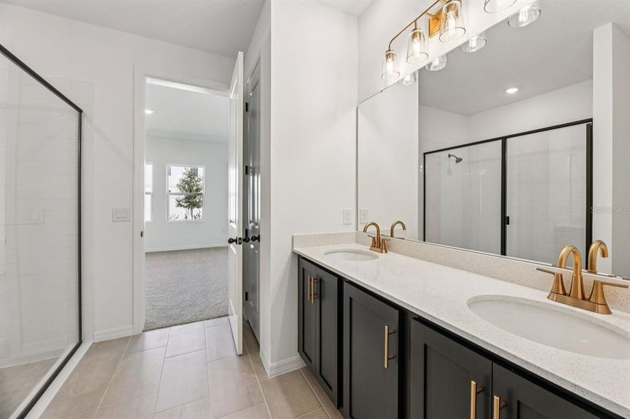 Furnished interior view inside a new home in Sunbrooke, St. Cloud (Image 5). Furnished interior view inside a new home in Sunbrooke, St. Cloud (Image 5).