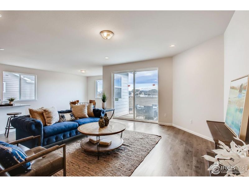 Furnished interior view inside a new home in Farmstead, Berthoud (Image 14).