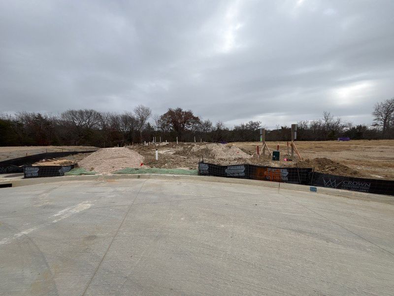 Site preparation for new homesites in Waterford Park, Weatherford (Image 3).