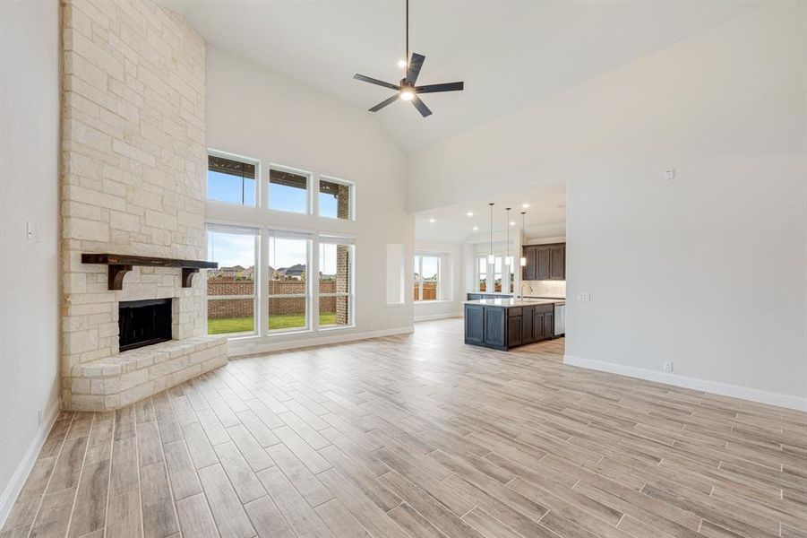 Spacious, unfurnished interior of a new home in Villages of Walnut Grove, Midlothian (Image 20).