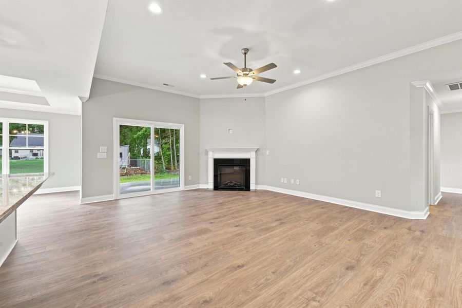 Spacious, unfurnished interior of a new home in Davenport Farms, Winterville (Image 19). Spacious, unfurnished interior of a new home in Davenport Farms, Winterville (Image 19).