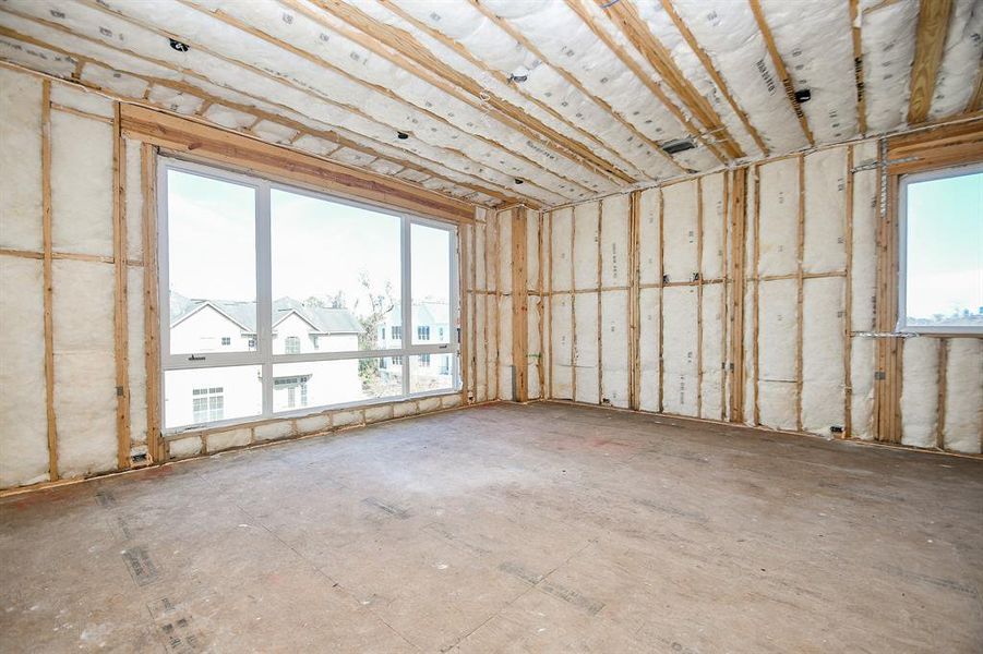 rd floor. Primary bedroom is 20x19.  Large window overlooking front yard.