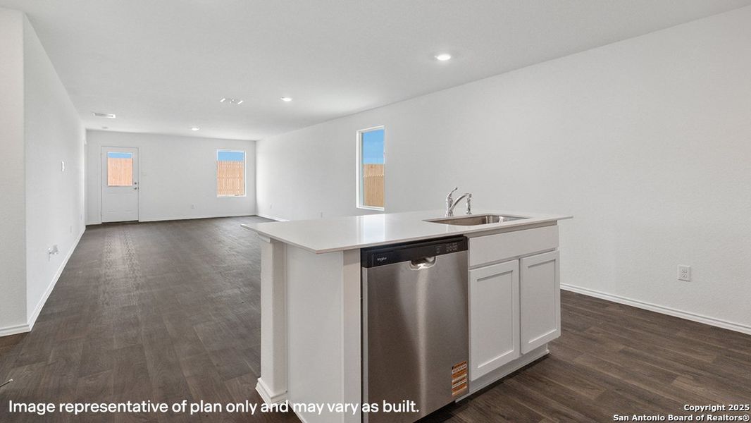 Furnished interior view inside a new home in Stonehill, San Antonio (Image 8).