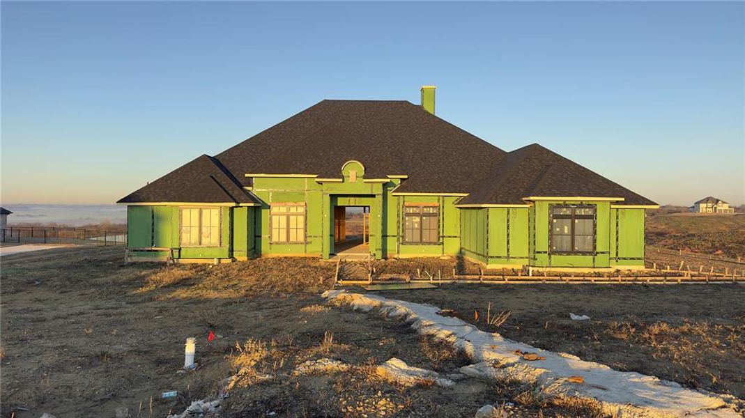 In-progress construction of a new home in , Mesquite, TX (Image 5).