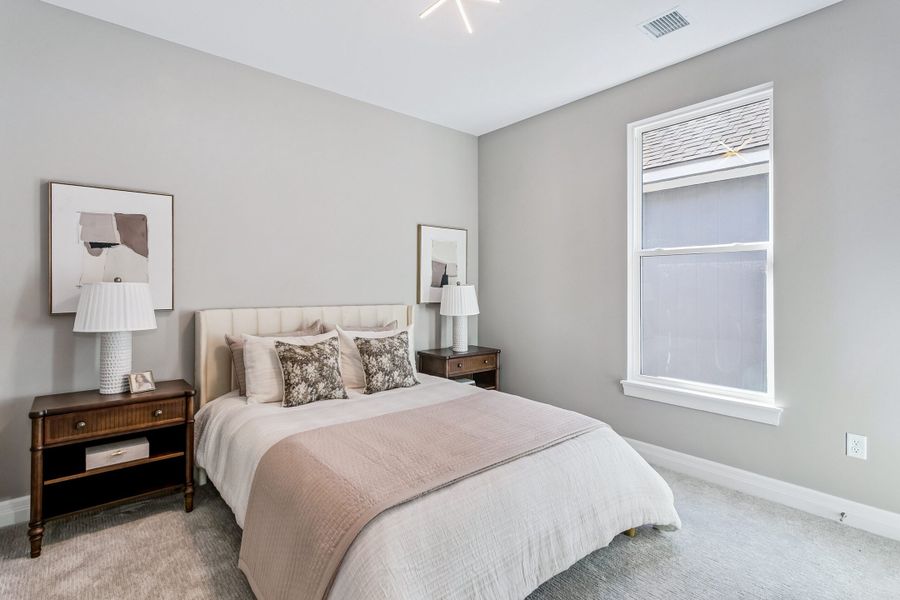 Furnished interior view inside a new home in The Courtyards at The Heritage, Andover (Image 11).