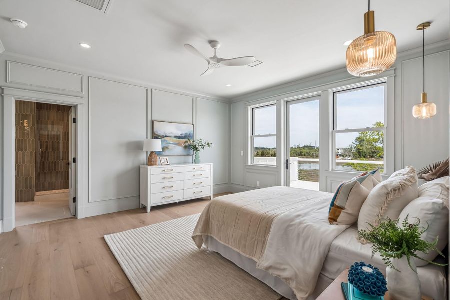 Furnished interior view inside a new home in , Johns Island (Image 64).