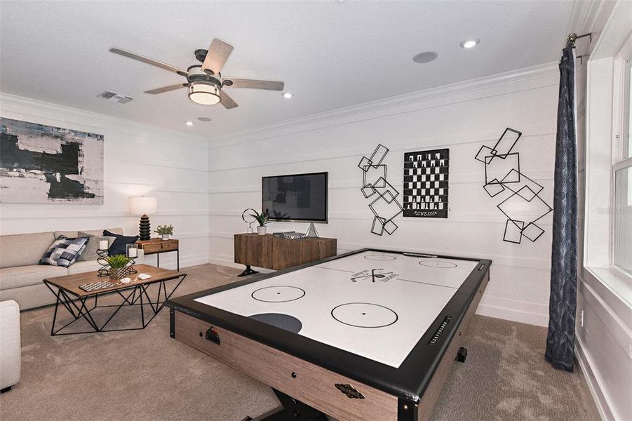 Furnished interior view inside a new home in Skye Ranch Community Group Page, Sarasota (Image 36). Furnished interior view inside a new home in Skye Ranch Community Group Page, Sarasota (Image 36).