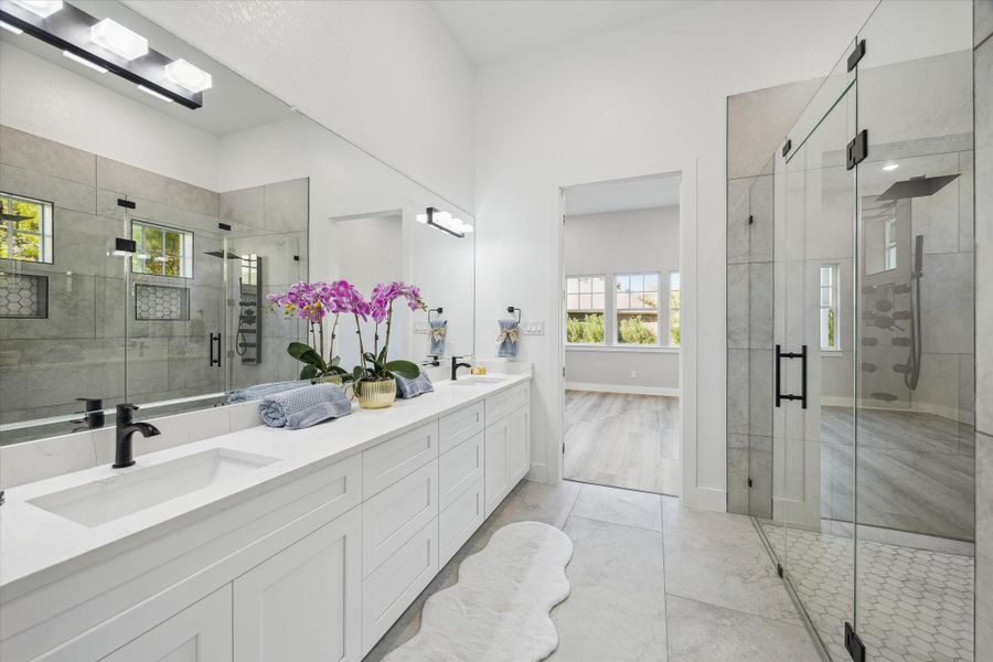 Looking towards the Primary Bedroom. Luxury in all directions