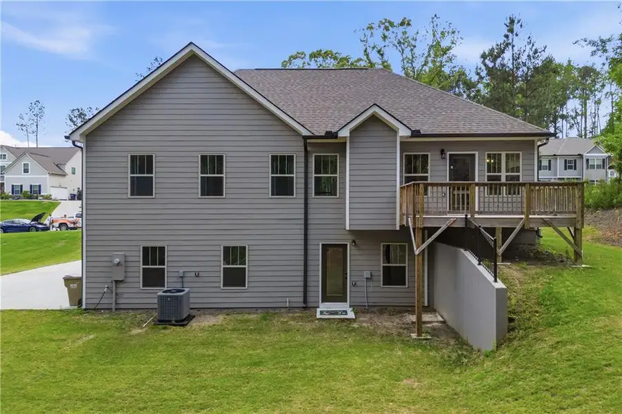 Exterior details and patio area of a home in , Douglasville (Image 3).