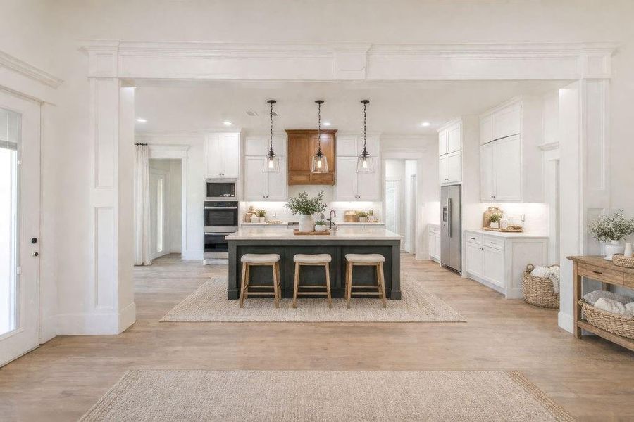 Furnished interior view inside a new home in , Tyler (Image 4).
